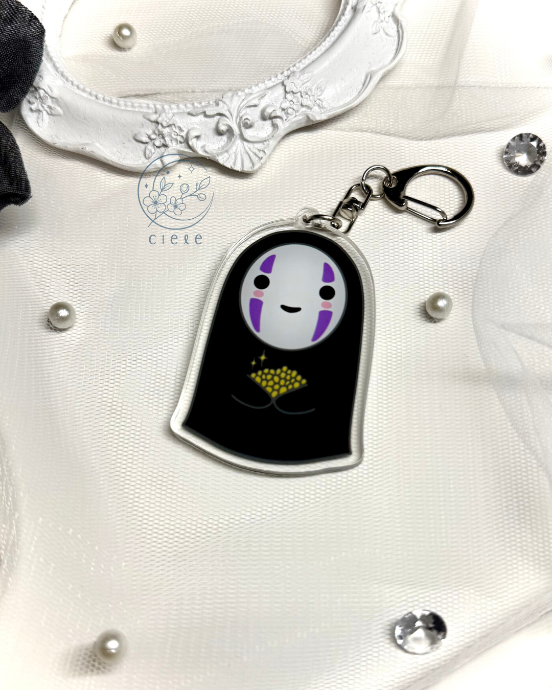 No Face Keychain – Ciele Studio