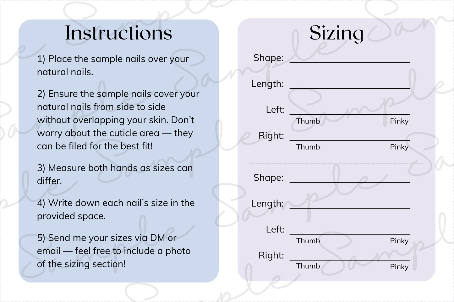 Sizing Kit