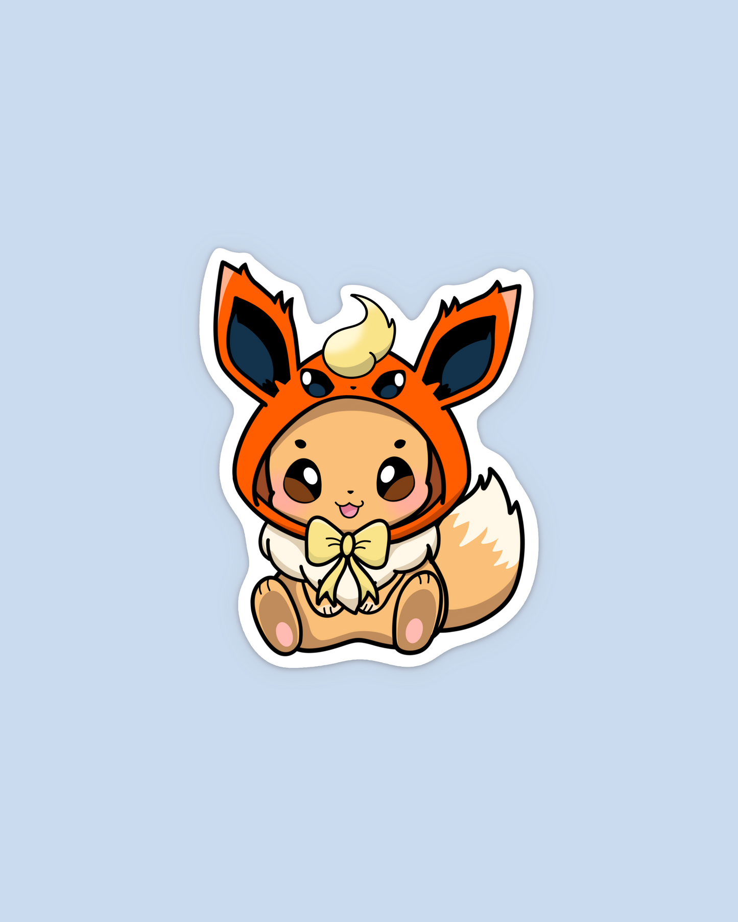 Eeveelution Hoodie Sticker