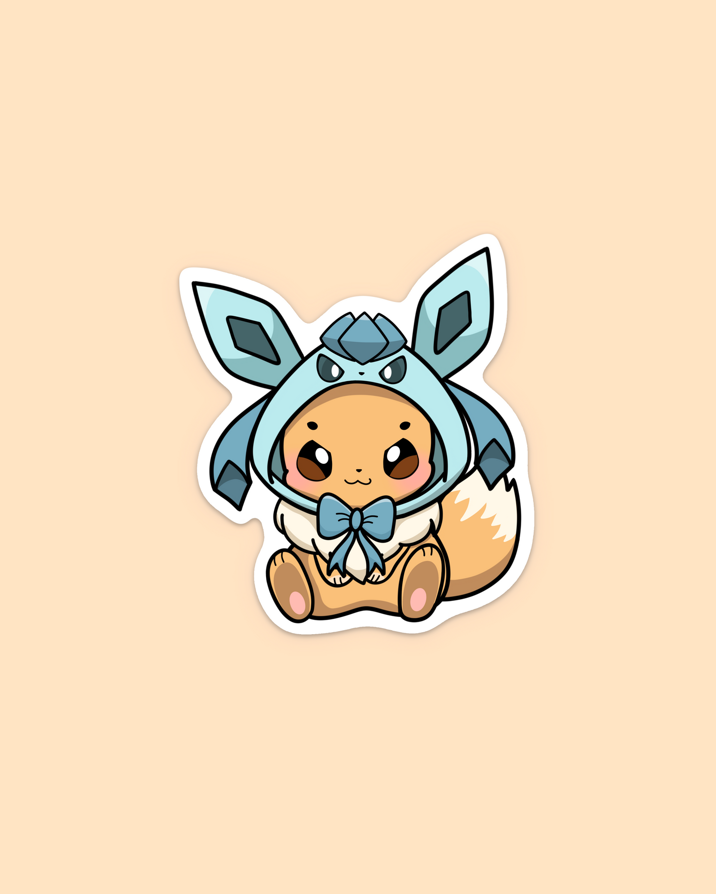 Eeveelution Hoodie Sticker