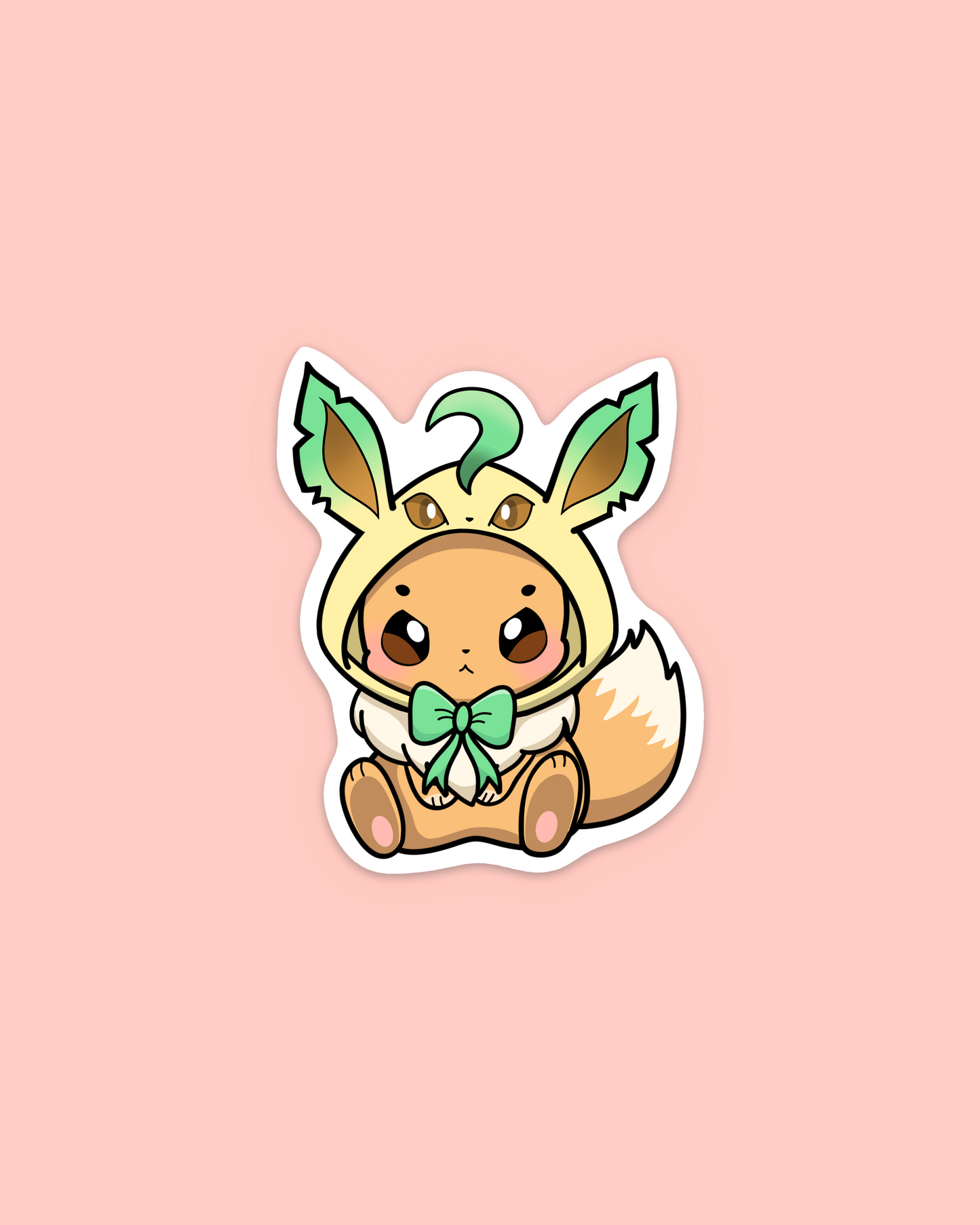 Eeveelution Hoodie Sticker