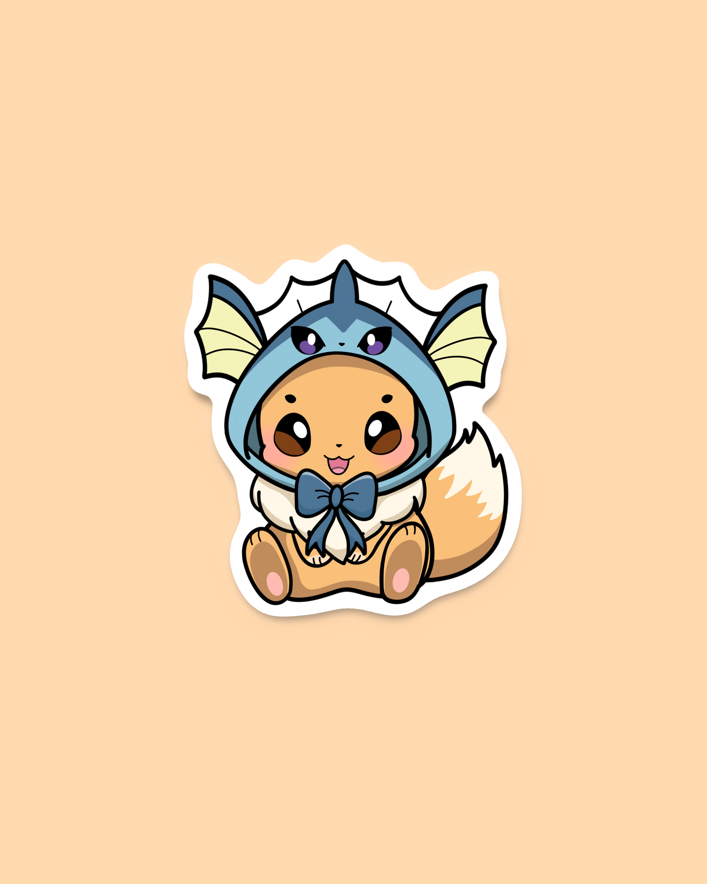 Eeveelution Hoodie Sticker