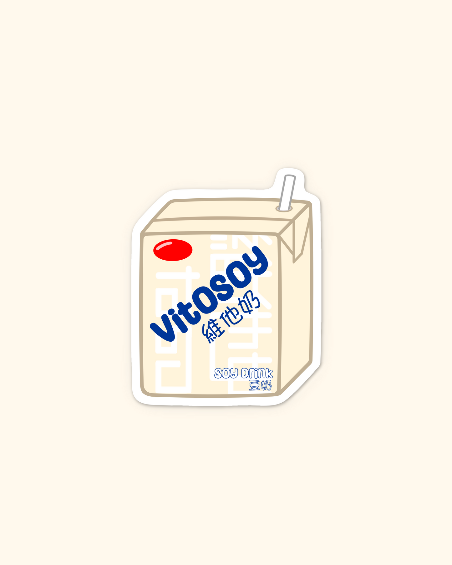 Soy Milk Sticker