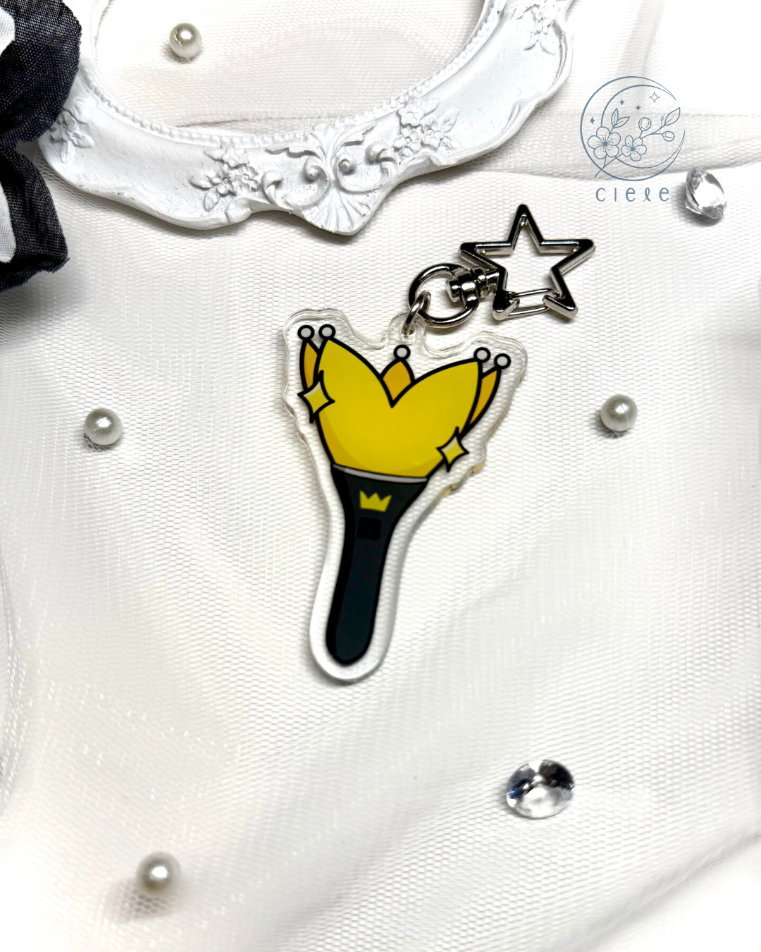 K-Pop Lightstick Keychain Charm